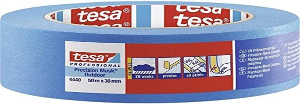 tesa Precision mask Outdoor 38mm x50m zila
